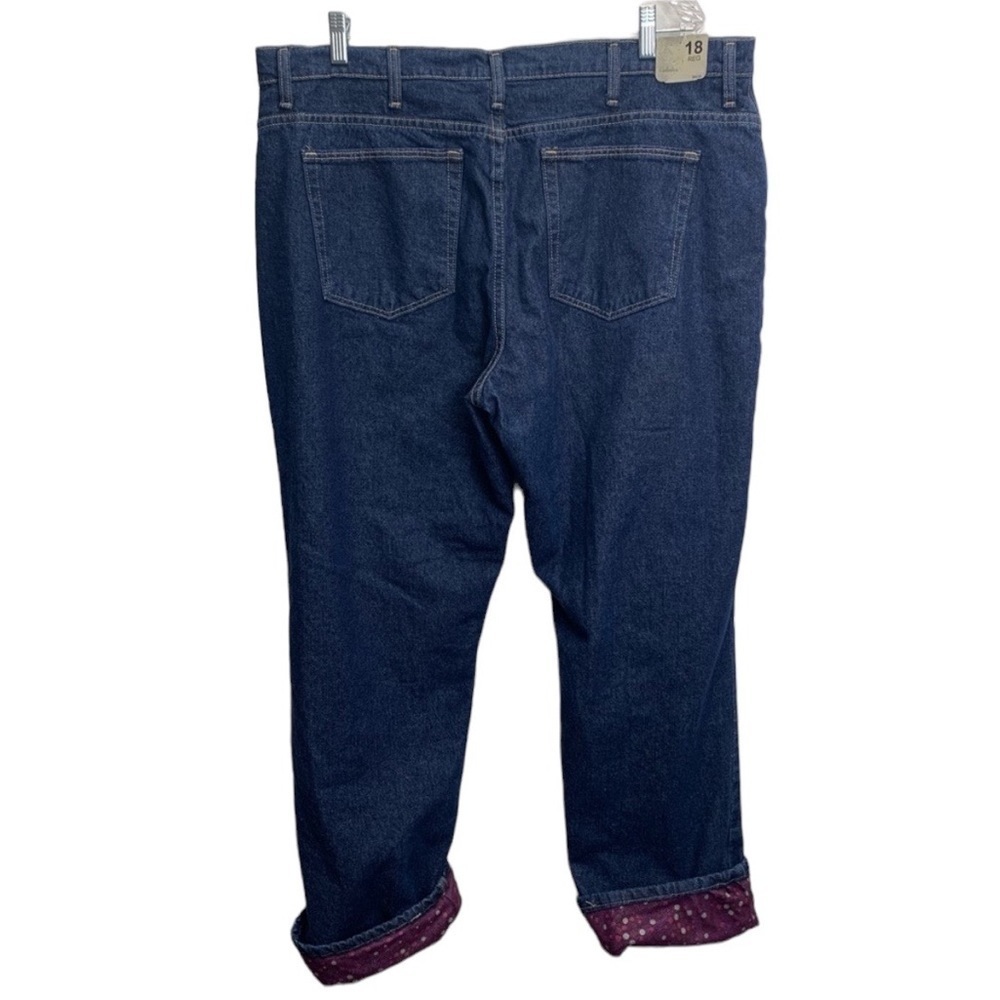 CABELA’s Warm Lined Jeans Size 18–BNWT - Picture 4 of 10